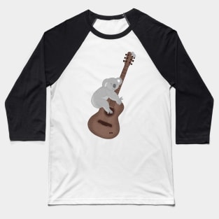 koala loves guitar Baseball T-Shirt